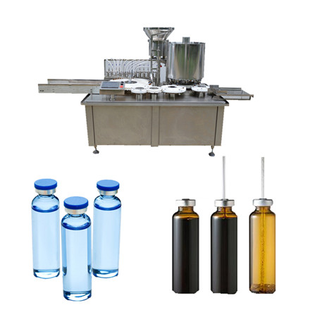 factory price vial filling and capping machine, bottle filler and sealer
