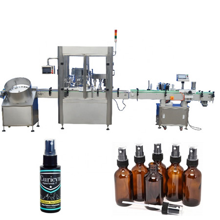 Monoblock Automatic Botol Air Hot Juice Beverage Liquid Filling Packing Botol Sealing Package Line Machine