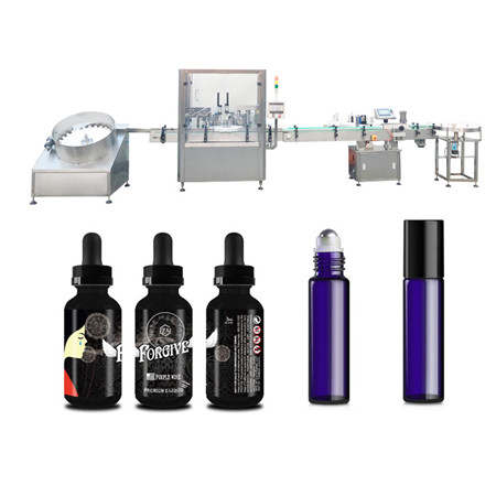 Mesin pengisian minyak wangi separa automatik 1ml ~ 1000ml pengisi mesin kecil berkualiti tinggi